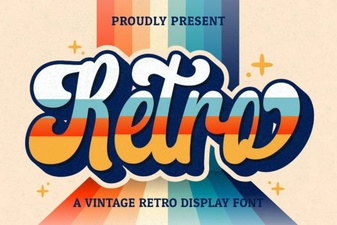 Retro Script Font for Creative Design Projects