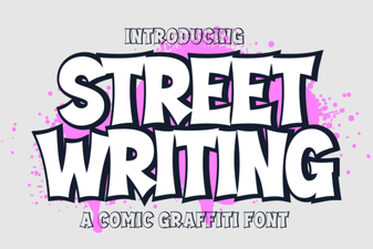 Street Writing Font Design Trends 2024
